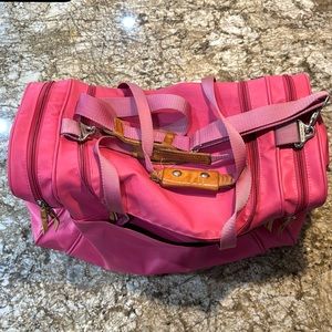 Jon Hart Hot Pink Large Duffel